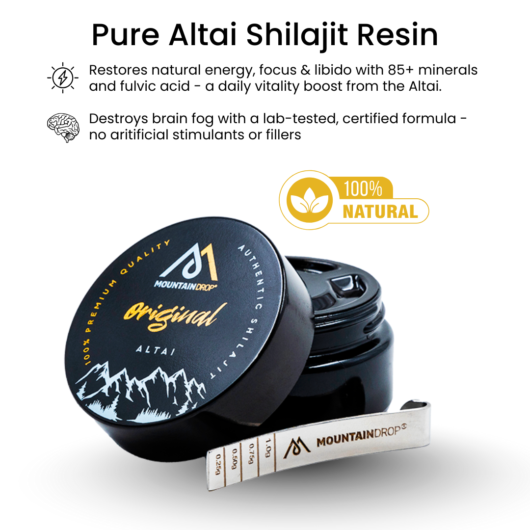Mountaindrop® Original Shilajit Altai