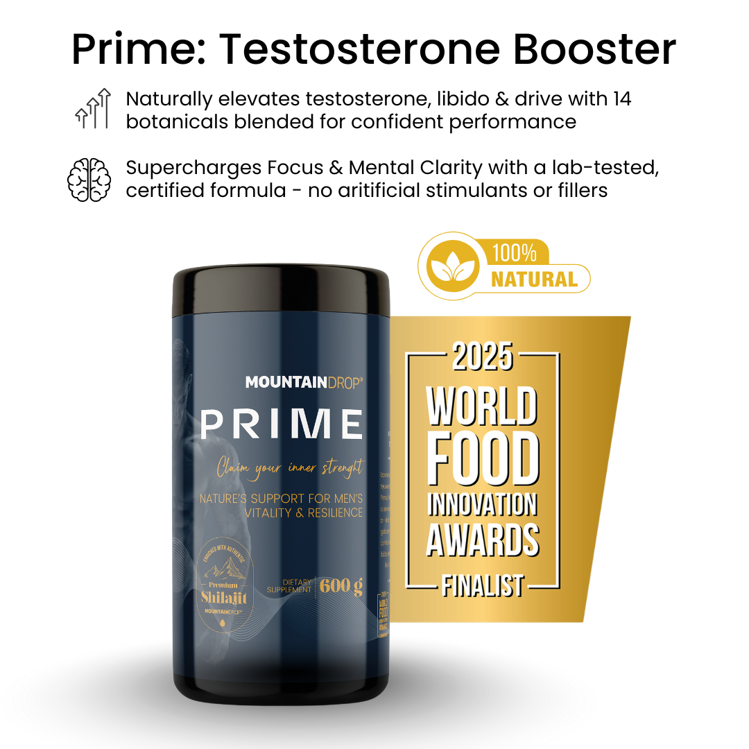 Mountaindrop® Prime: Male Performance Formula