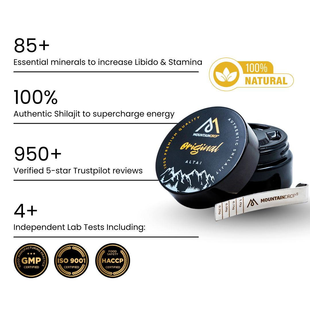 Mountaindrop® Original Shilajit Altai
