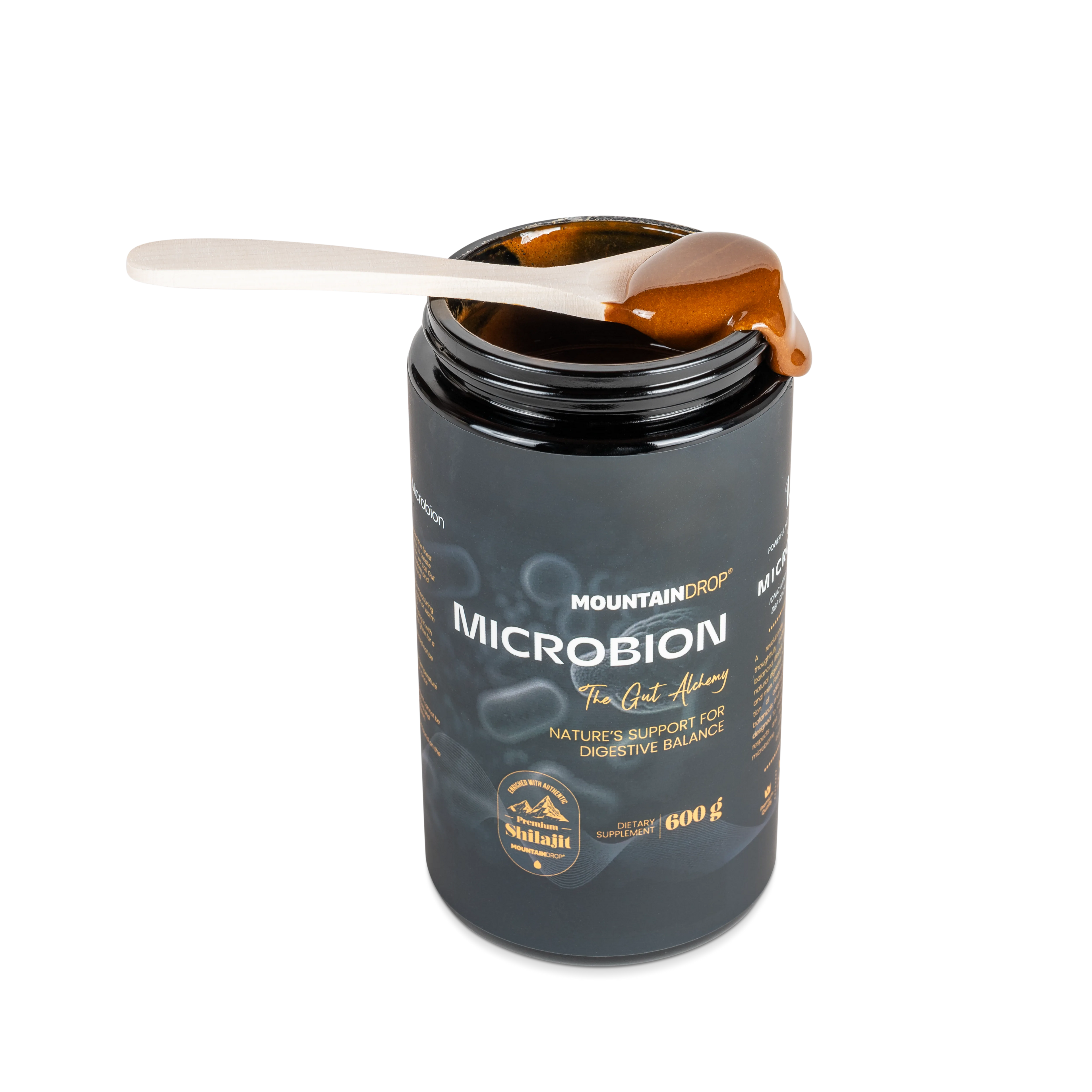Mountaindrop Microbion - The #1 Worlds Shilajit Gut Formula