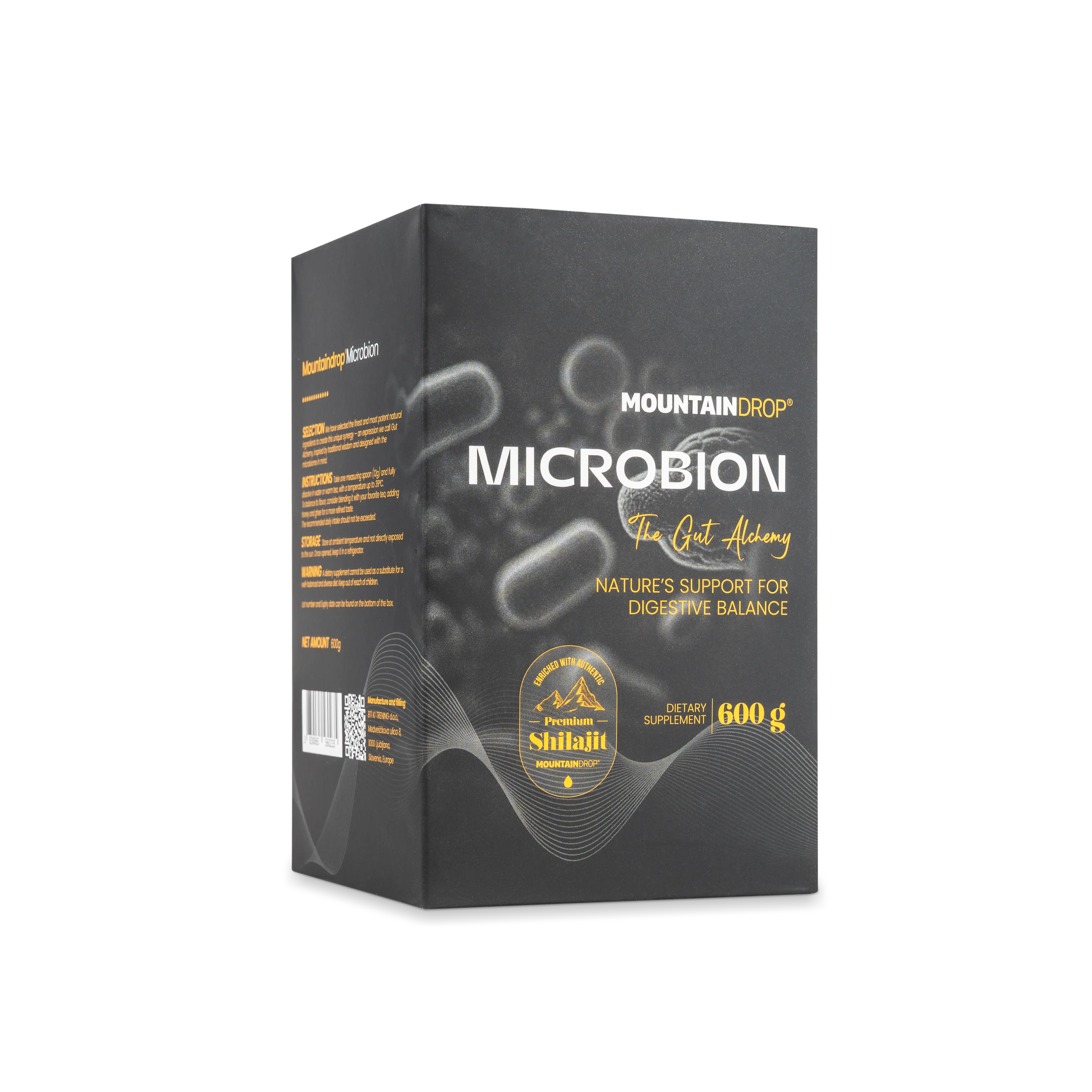 Mountaindrop Microbion - The #1 Worlds Shilajit Gut Formula
