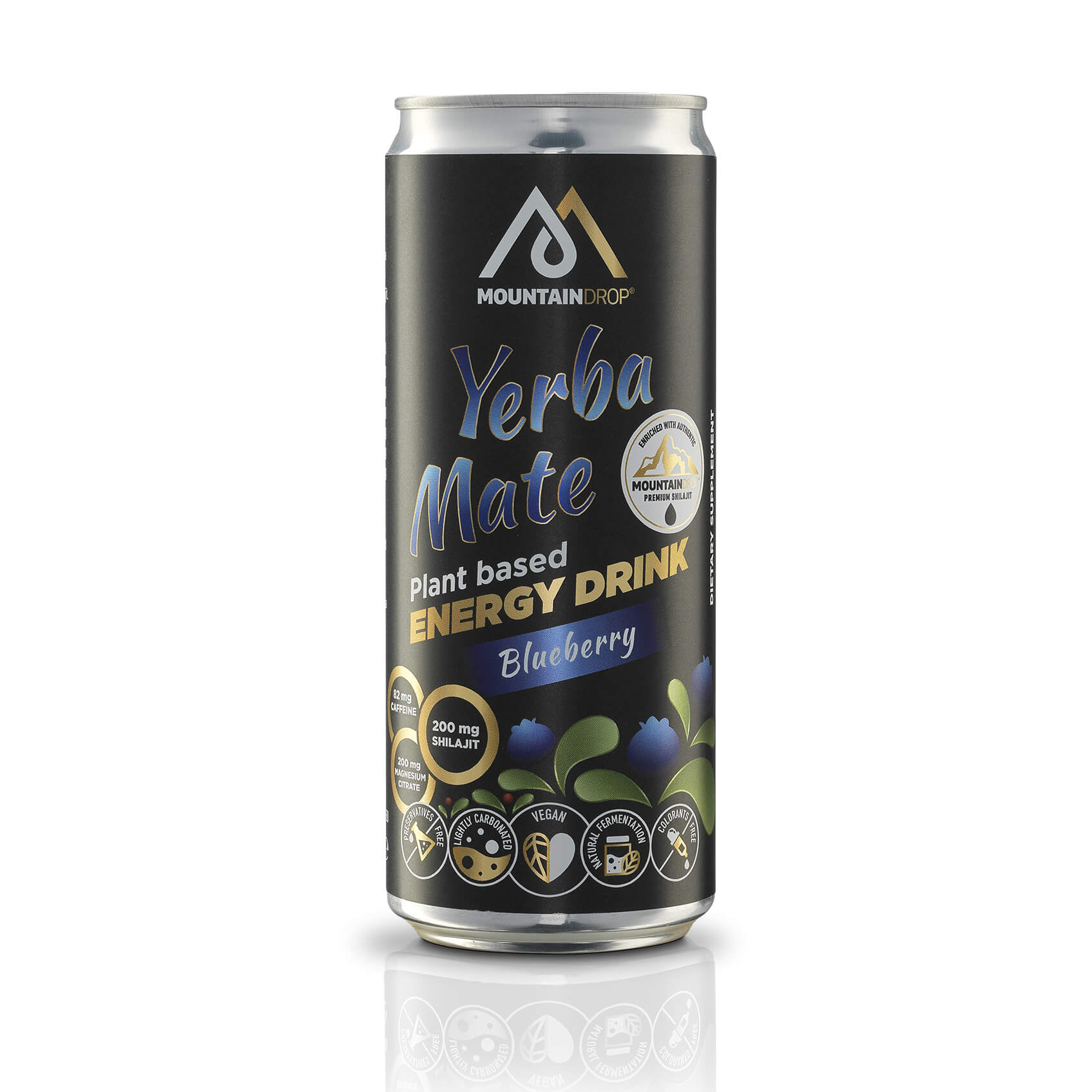 Mountaindrop® Yerba Mate Energy Drink 12x330ml image 0